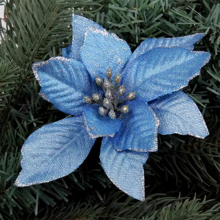 Holiday glitter - Dekorativni cvet za jelku