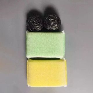 DUO WASH - Set sunđera i žica za blistavo čisto posuđe