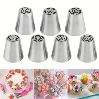 Rose Cake Set - Špric sa 7 nastavaka za ružice od šlaga