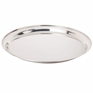 Oval Plate - Okrugli tanjir od nerđajućeg čelika
