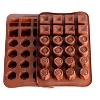 3D Chocolate Bombons - Silikonski kalup za pravljenje bombonjera 
