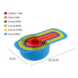 Set od 6 merica za doziranje kuhinjskih sastojaka
