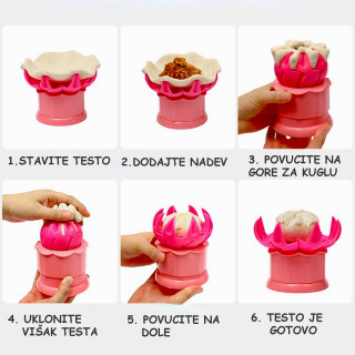 Kalup za punjeno testo