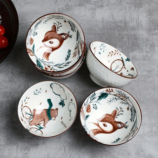 Holiday Feeling - Set od 2 keramičke činije u prazničnom dezenu