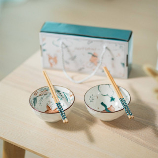 Holiday Feeling - Set od 2 keramičke činije u prazničnom dezenu