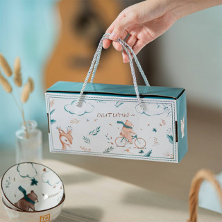 Holiday Feeling - Set od 2 keramičke činije u prazničnom dezenu