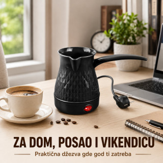 Kuvalo za brzu domaću kafu – Električna džezva - bez čekanja i kuvanja na ringli