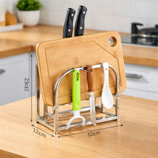 Kompaktni kuhinjski organizer za noževe i dasku