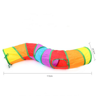 Rainbow tunnel - Zabavna igračka za kućne ljubimce
