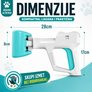 Pet Pooper lopatica za izmet – bez dodirivanja i nereda