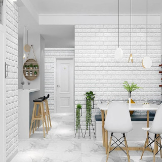 White brick - 3D stikeri za zid