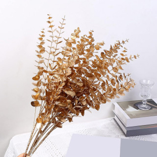 Golden Eucalyptus - Dekorativna grana u zlatnoj boji