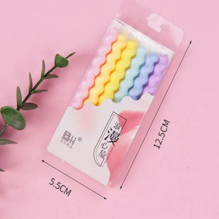 Rainbow candles - Pastelne rođendanske svećice 6 kom
