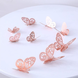 Magic Butterfly 3D stikeri leptirići - set od 12 kom