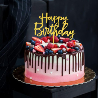 Birthday topper - rođendanska dekoracija za torte