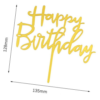 Birthday topper - rođendanska dekoracija za torte