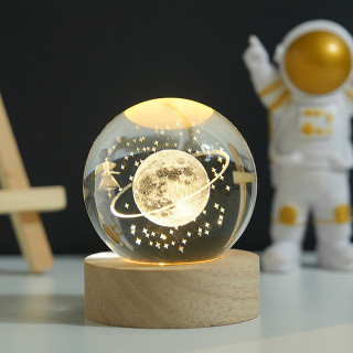 3D Galaxy Ball - Lampa u obliku kristalne kugle