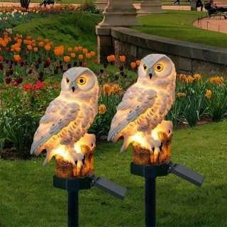 Owl LED Light – Dekorativna dvorišna lampa u obliku sove
