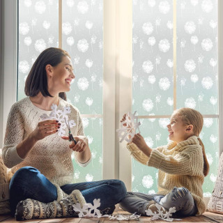 Window Film 40cm x 1m- Folija za staklo sa dezenom maslačka