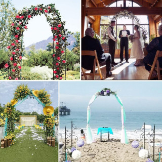 Pergola BLACK - Baštenski luk za ruže i puzavice