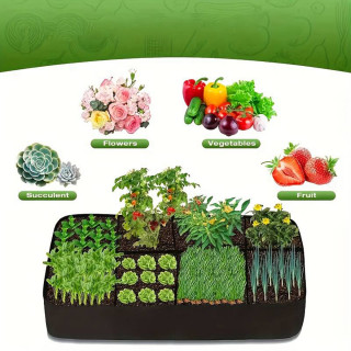 GROW BAG - Baštenska korpa za uzgoj biljaka sa 8 pregrada