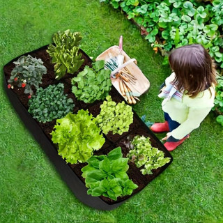 GROW BAG - Baštenska korpa za uzgoj biljaka sa 8 pregrada