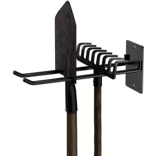 Metalni zidni držač baštenskog alata