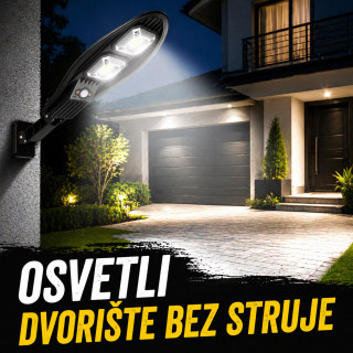 Solarni LED Reflektor - Osvetli dvorište bez kablova, majstora i računa za struju.