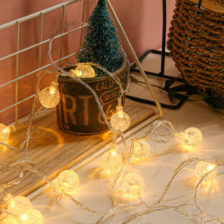 Bubbly Glow – Dekorativna lančana svetla u toplo beloj boji