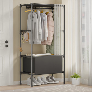 Sklopivi ormar sa zavesom – praktičan i kompaktan