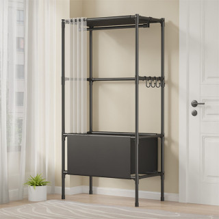 Sklopivi ormar sa zavesom – praktičan i kompaktan