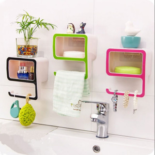 Nine shelf - Kreativna polica za kupatilo u obliku broja 9