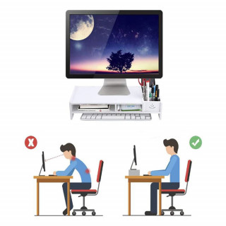 Desk panel - Postolje za računar sa pregradama za organizaciju