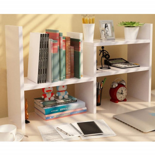 WHITE Tabletop shelf - Kreativna polica za organizaciju radnog prostora 