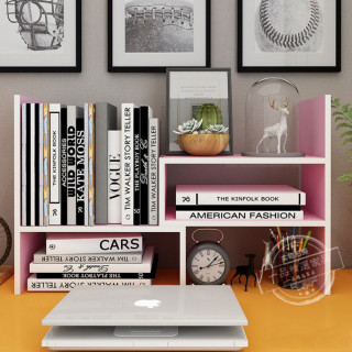 PINK Tabletop shelf - Kreativna polica za organizaciju radnog prostora