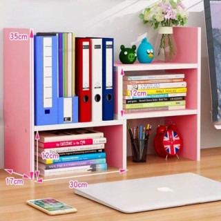 PINK Tabletop shelf - Kreativna polica za organizaciju radnog prostora