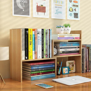 BROWN Tabletop shelf - Kreativna polica za organizaciju radnog prostora 
