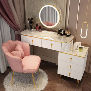 ARIEL - Rose Gold Salonska stolica sa jastučićem 