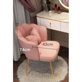 ARIEL - Rose Gold Salonska stolica sa jastučićem 