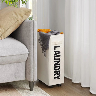 Uska korpa za veš sa točkićima