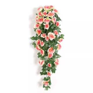 Rose Romance buket crvenih visećih ruža - dekorativno veštačko cveće