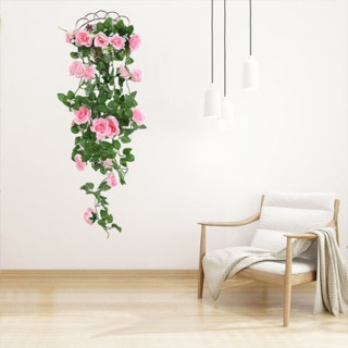 Rose Romance buket roze visećih ruža - dekorativno veštačko cveće