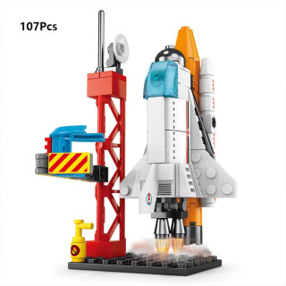 Rocket Building Blocks - Svemirska raketa od 107 delova