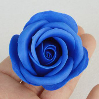 Poklon set ukrasnih sapuna - Plava ruža