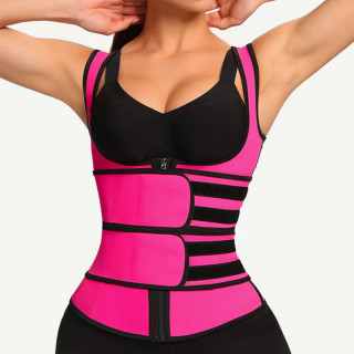 Dvostruki sauna prsluk sa podrškom za leđa