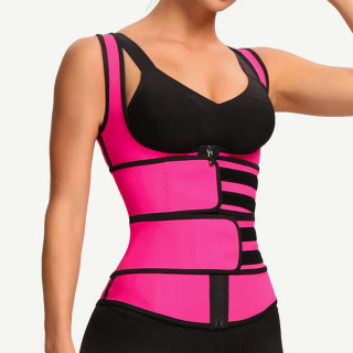 Dvostruki sauna prsluk sa podrškom za leđa