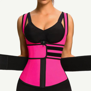 Dvostruki sauna prsluk sa podrškom za leđa