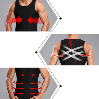 Muški sauna prsluk za topljenje masti