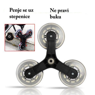 Sklopiva kolica za stepenice čelične konstrukcije