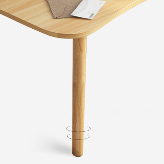 Wooden work desk - funkcionalni radni sto